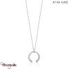 Collier Ania Haie Luxe Minimalism argent 925° plaqué rhodium de haute qualité N0