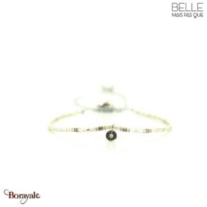 Bracelet Belle mais pas que, Ultimate Silver, Perles de miyuki argentées