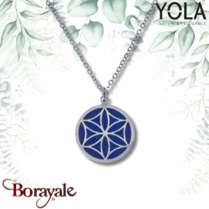 Collier Lapis Lazuli, Collection: Fleur de vie YOLA