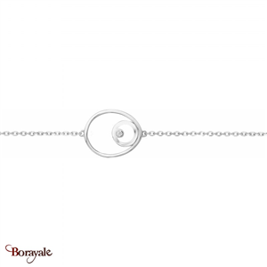 Bracelet, Gemstar Brand Femme, collection argent 925