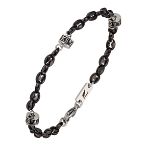 Bracelet All Blacks bijoux Homme acier 682239