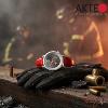 Montre AKTEO Profession Pompier 38 mm argent ronde PSe01