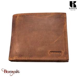 Portefeuille KASZER collection Oregon Marron naturel 513304-MC6