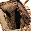 Sac à dos KASZER collection Nevada Marron naturel clair touché velours 20835-C6