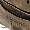 Sac bandoulière KASZER collection Kansas marron naturel foncé 20014-C6