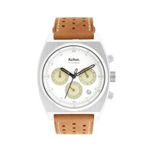 Montre KELTON RC24 chrono blanc Meca Quartz Homme 9124842