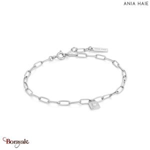 Bracelet Ania Haie Under Lock & Key argent 925° plaqué rhodium de haute qualité