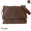 Besace Gibecière KASZER collection Kansas marron naturel foncé 20055-C6