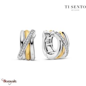 Boucles d'oreilles TI Sento Classique moderne femme 7960ZY