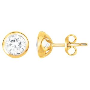 Boucles d'oreilles Gemstar Brand, collection : Plaqué OR Femme