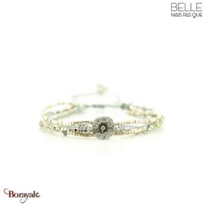 Bracelet Belle mais pas que, Ultimate Silver, Perles de miyuki argentées