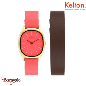 Montre KELTON Colorama Coffret blush (rose poudré)  Femme 9126232