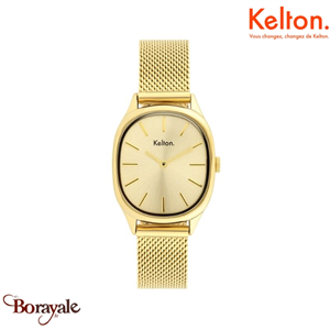 Montre KELTON Colorama mesh Or  Femme 9126272