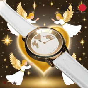 Montre AKTEO Amour angelots musicaux ronde EAm03