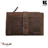 Porte monnaie KASZER collection Oregon Marron naturel 581304-MC6