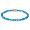 Bracelet Rebel & Rose Or bleu éclaircissant - 4 mm S, Femme RR-40105-G-S