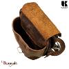 Sac bandoulière KASZER collection Kansas marron naturel foncé 20009-C6