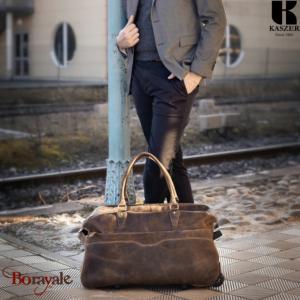 Sac de voyage - sport KASZER collection Nevada Trolley Marron naturel clair touc