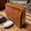 Trousse de toilette KASZER collection Oregon Marron naturel 556604-MC6