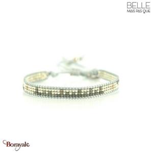 Bracelet Belle mais pas que, Ultimate Silver, Perles de miyuki argentées