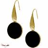 Boucles d'oreilles Onyx, Collection: Cabochon YOLA