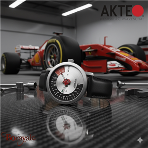 Montre AKTEO Sport Formule 1 42 mm argent ronde SMe08