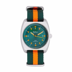 Montre KELTON RC2 Nato Vert Orange quartz Homme  9122442