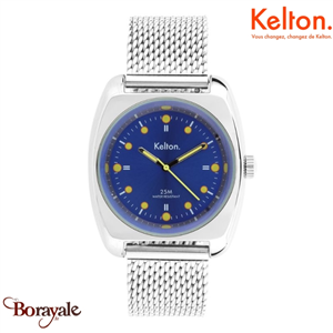 Montre KELTON RC 22 bleu-jaune mesh quartz Unisexe 9122492