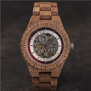 Montre WOODWATCH Automatic Vanguard Bois d'acajou WW-AU-VNG