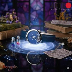 Montre AKTEO Onirique Sorcière 42 mm acier ronde EOn11