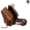 Sac bandoulière KASZER collection Kansas marron naturel foncé 20009-C6
