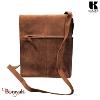 Sac bandoulière KASZER collection Kansas marron naturel foncé 20014-C6