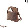 Sac bandoulière KASZER collection Wyoming brun naturel moyen 20622-C6