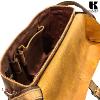 Sac bandoulière - caméra Bag KASZER collection Kansas marron naturel foncé 20047