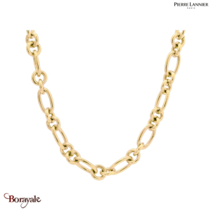 Collier Pierre Lannier Roxane acier doré sans nickel BJ09A0201