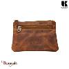 Porte monnaie - clés KASZER collection Oregon Marron naturel 500204-MC6