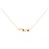 Collier, Gemstar Brand Femme, collection plaqué Or