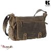 Besace Gibecière KASZER collection Wyoming brun naturel moyen 20610-C6