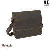 Besace Gibecière KASZER collection Wyoming brun naturel moyen 20681-C6