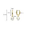 Boucles d'oreilles TI Sento Perles femme 7939YP