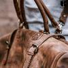 Sac de voyage - sport KASZER collection Wyoming brun naturel moyen 20687-C6