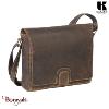 Besace Gibecière KASZER collection Wyoming brun naturel moyen 20604-C6