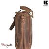 Cartable Serviette KASZER collection Nevada Marron naturel clair touché velours