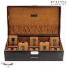 Coffret boite 10 montres, Friederich 1923 série Bond, brun 20068-3