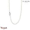 Collier TI Sento Perles femme 34050PW-45