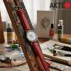 Montre AKTEO Art - Peinture Palette et pinceaux 38 mm argent ronde APe27R