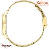 Montre KELTON Colorama mesh Or  Femme 9126272