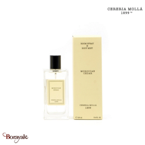 Brume d'ambiance et corporelle Cereria Molla Cèdre marocain 100 ml CM-1225