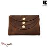 Porte monnaie KASZER collection Oregon Marron naturel 580804-MC6