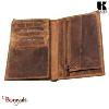 Portefeuille KASZER collection Oregon Marron naturel 510404-MC6